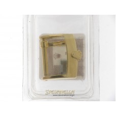 Fibbia ardiglione Rolex placcata oro giallo size 16mm ref. B22-16-1-L1 nuova